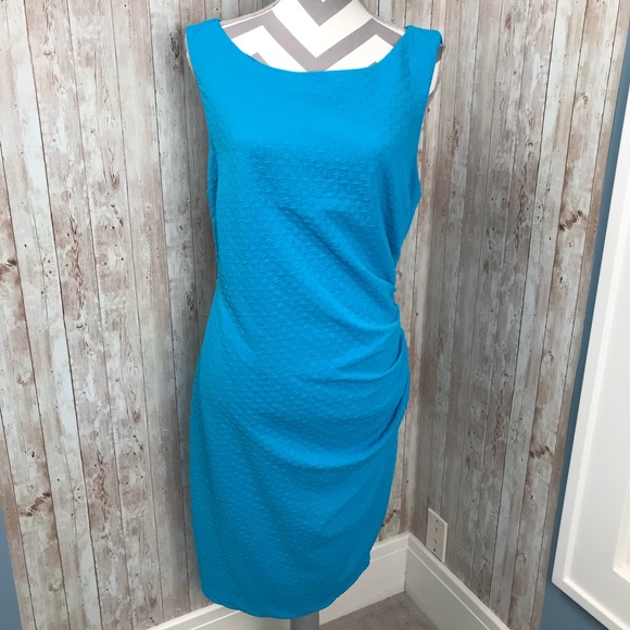 Bisou Bisou Dresses & Skirts - SEXY Bisou Bisou blue bodycon dress sz 16